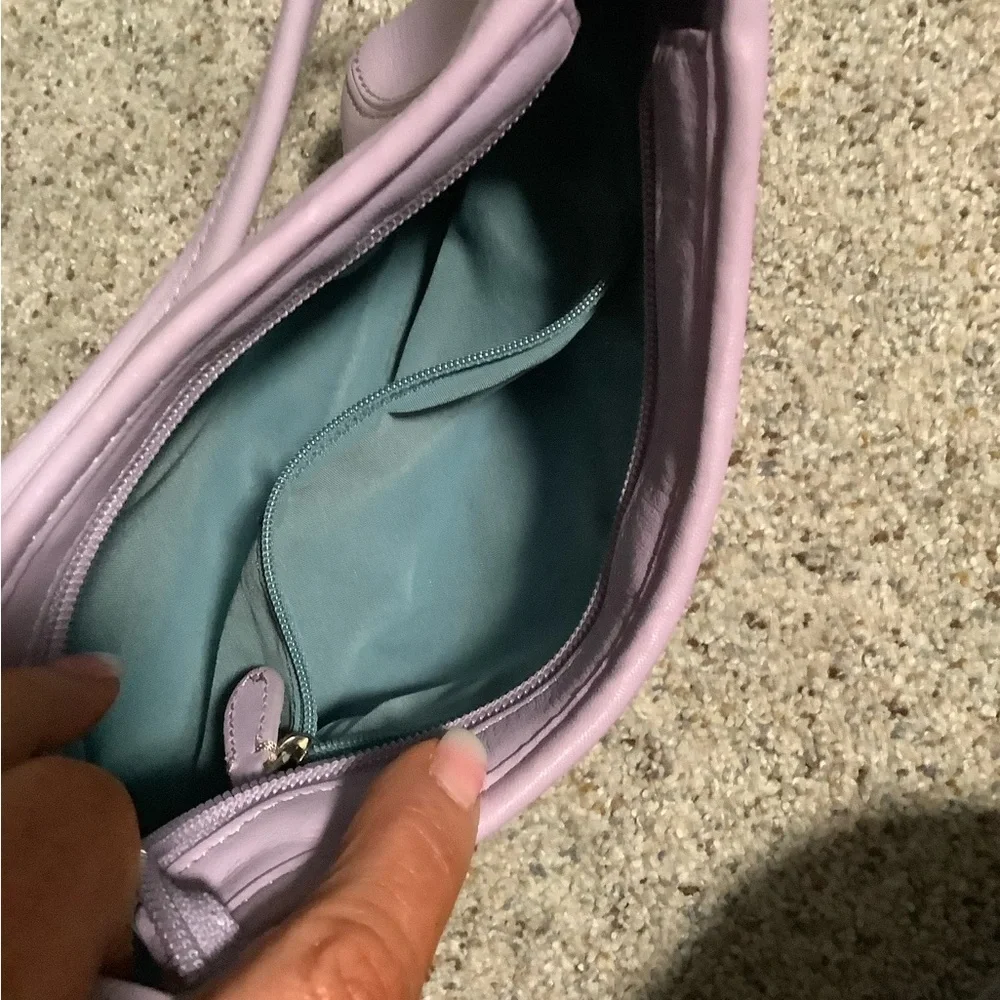 Cole Haan Small Leather Hobo bag- Never Been Used! Exc. Condition! - Picture 10 of 11